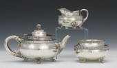 A Partial Silver Tea Service L