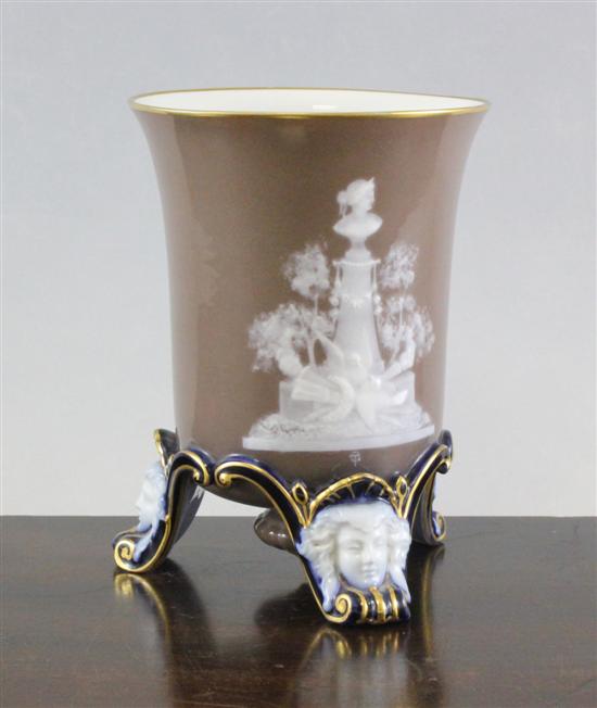 A pate-sur-pate vase possibly