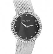 A PATEK PHILIPPE 18K WHITE GOL