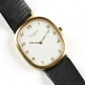 A PATEK PHILIPPE 18K YELLOW GO