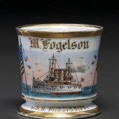 A Patriotic Porcelain Shaving