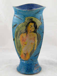 A Paul Jackson nude series vase