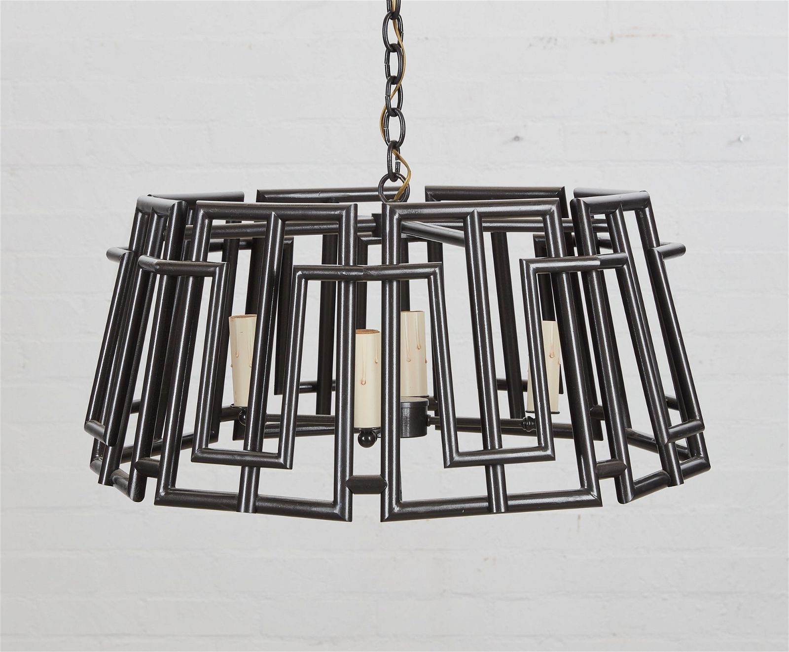 A PAUL MARRA FOUR LIGHT TRELLIS