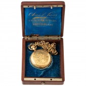 A PAUL ROCHAT 18K HUNTER CASE