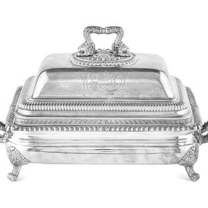 A Paul Storr Silver Covered
