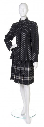 * A Pauline Trigere Black and