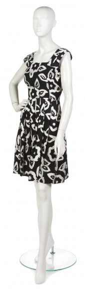 * A Pauline Trigere Black and