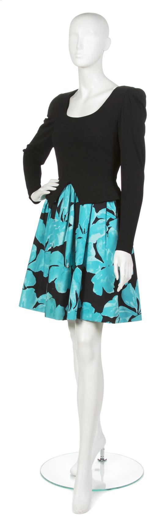 * A Pauline Trigere Black and