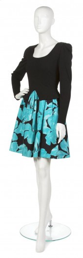 * A Pauline Trigere Black and
