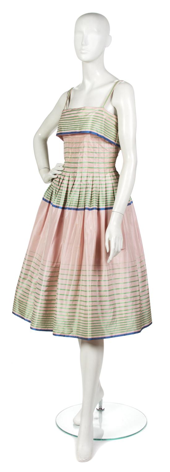 * A Pauline Trigere Light Pink Silk