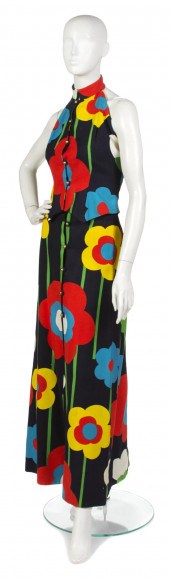 * A Pauline Trigere Multicolor