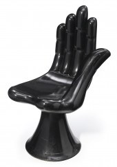 A Pedro Friedeberg carved lami