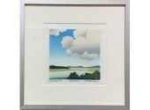 A pencil signed, titled and nu