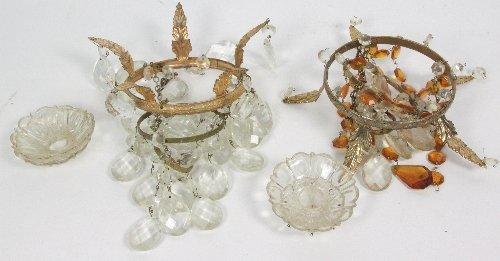 A pendant ceiling light shade