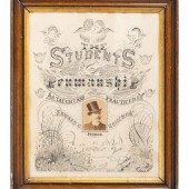 A Penmanship Advertisement by