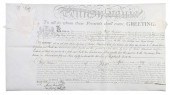 A Pennsylvania land grant on p
