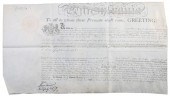 A Pennsylvania land grant on p