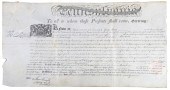 A Pennsylvania land grant on v