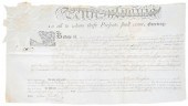 A Pennsylvania land grant on v