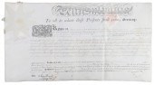 A Pennsylvania land grant on v