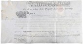 A Pennsylvania land grant on v