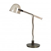 A PENTA FUME GLASS AND BRONZED