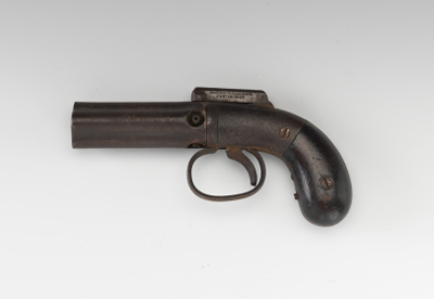 A Pepperbox Percussion Pistol by