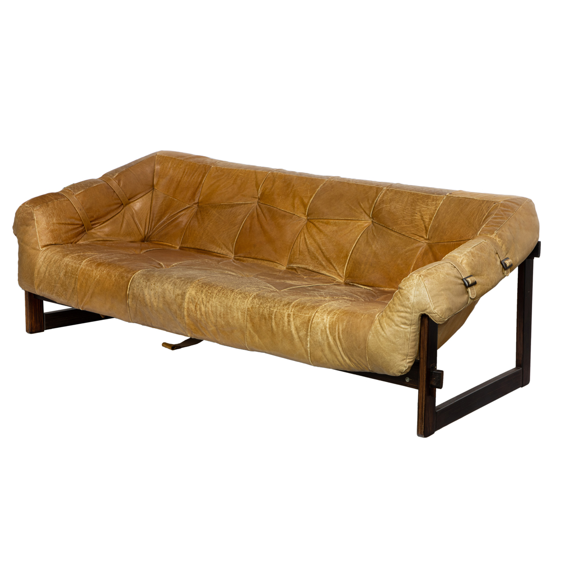 A PERCIVAL LAFER LEATHER SOFA A