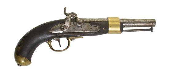 * A Percussion Cap Pistol the steel
