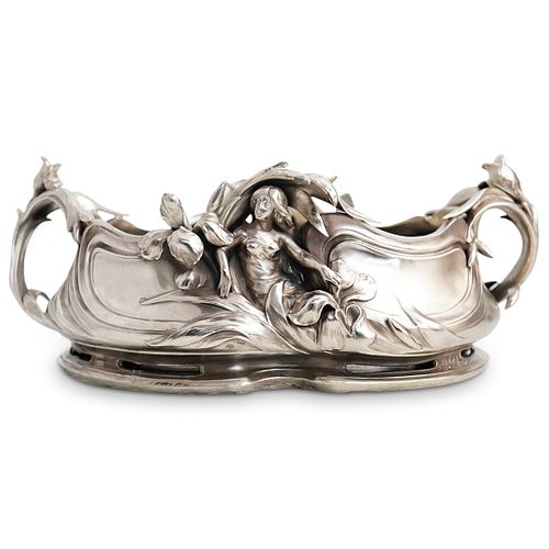 A. PERRON ART NOUVEAU SILVER PLATED
