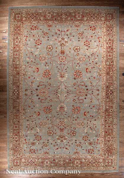 A Persian Carpet blueish-grey