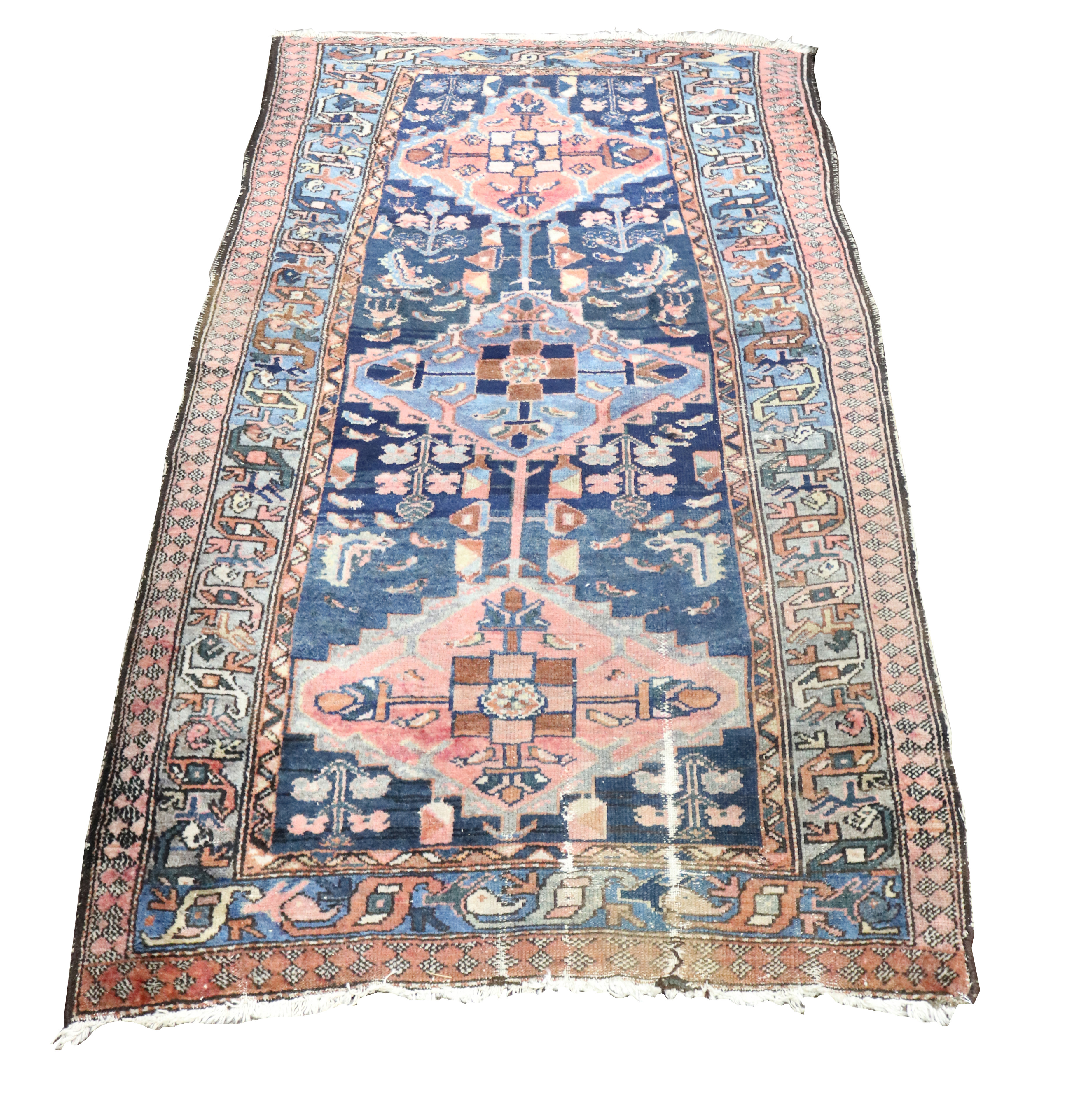 A PERSIAN HAMADAN CARPET A