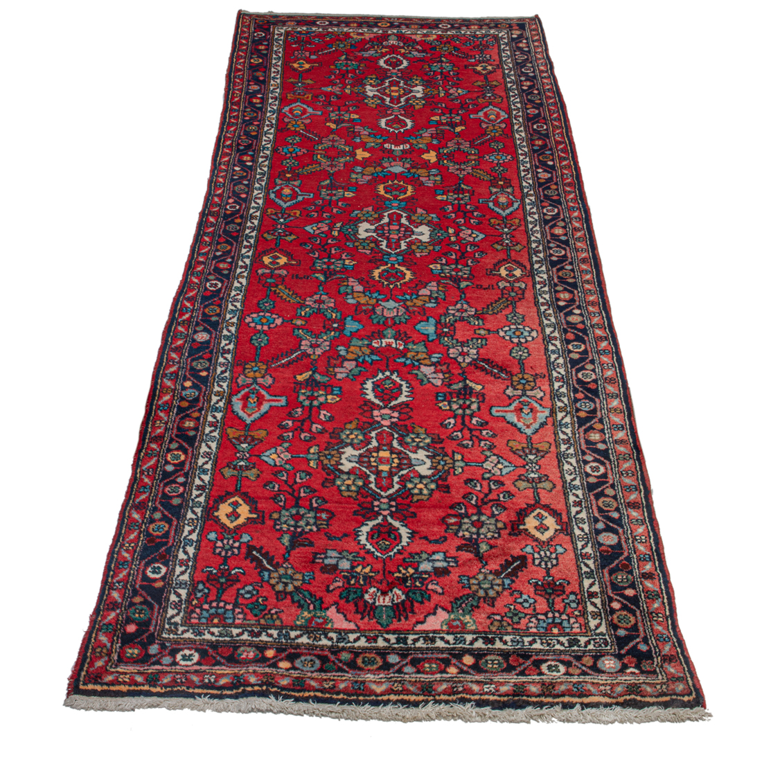 A PERSIAN HAMADAN RUNNER A