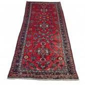 A PERSIAN HAMADAN RUNNER A Per