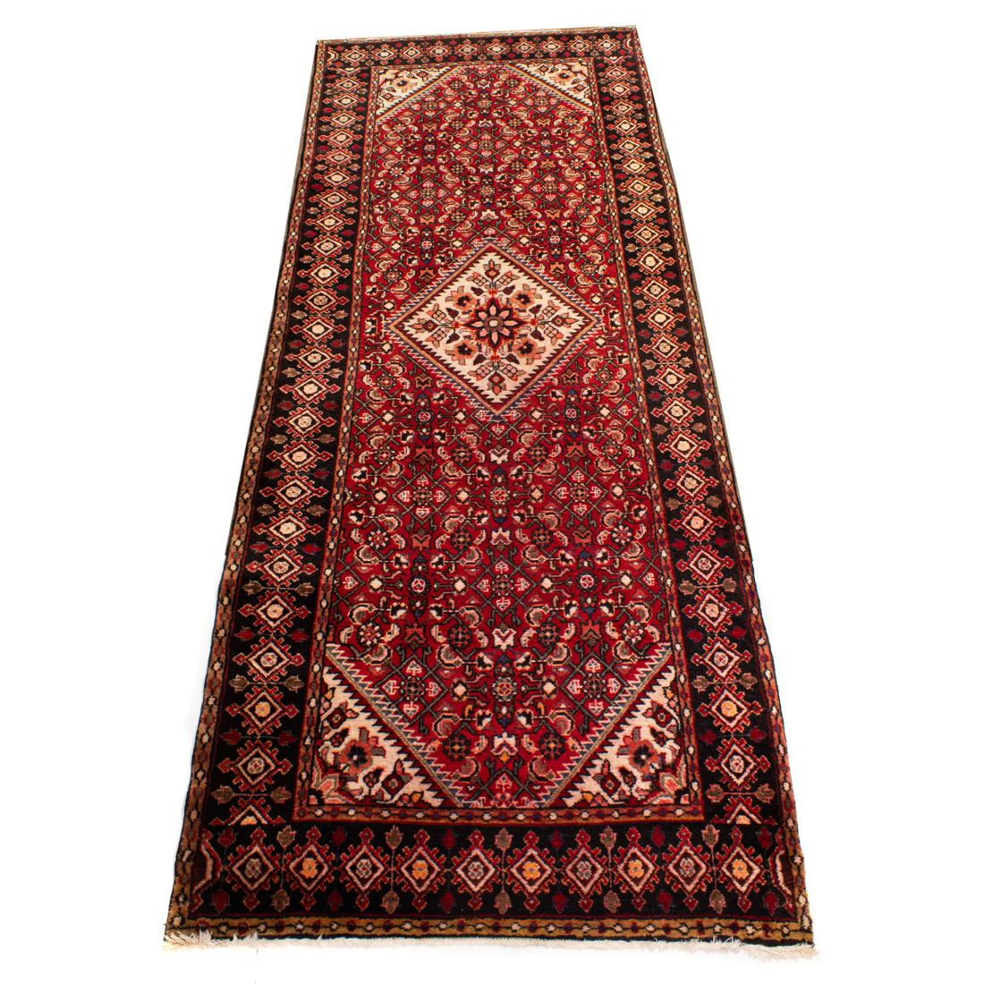 A PERSIAN HAMADAN RUNNER A