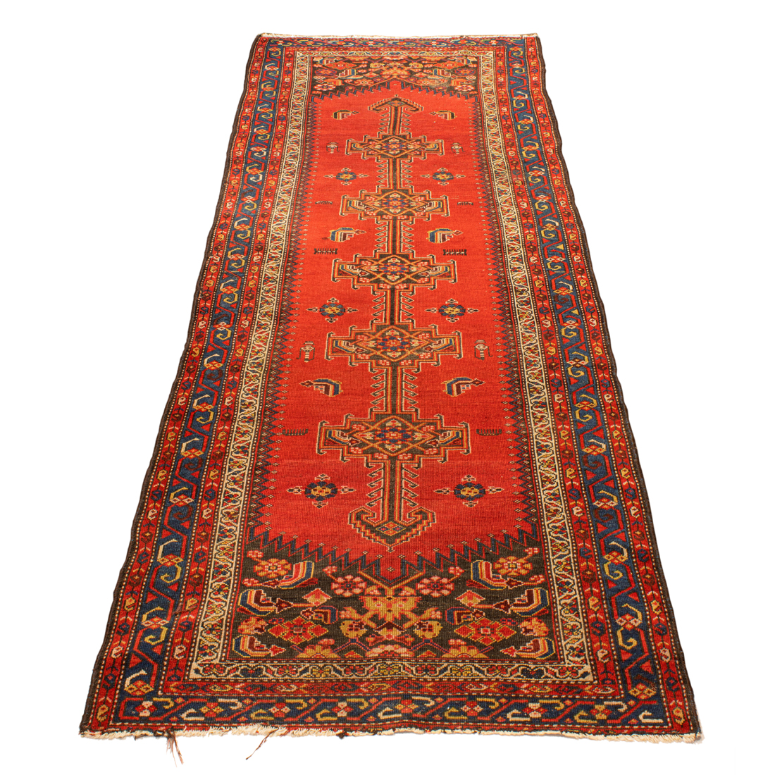 A PERSIAN HAMADAN RUNNER A