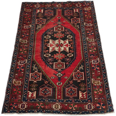 A Persian Heriz Area Rug Apprx.