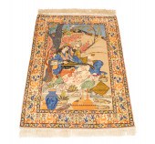 A PERSIAN ISPHAHAN CARPET A Pe