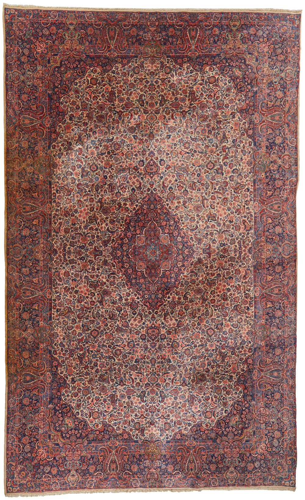 A PERSIAN KASHAN RUGA Persian