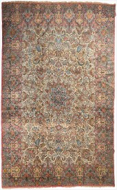 A PERSIAN KERMAN ROOM-SIZED RU