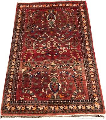A Persian Lilian Rug Apprx. 3'-7" x