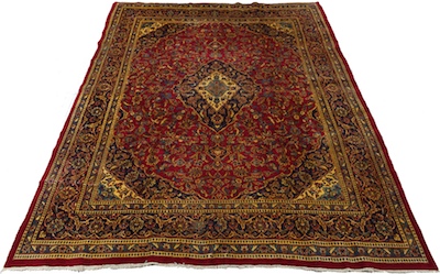 A Persian Mashad Room Size Carpet