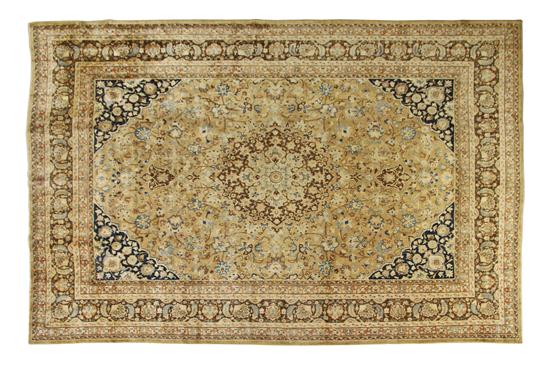 A Persian Mashed Carpet having a