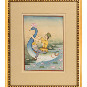 A Persian Miniature Painting 8