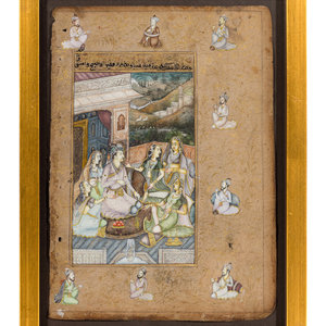 A Persian Miniature Painting 9