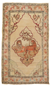 A PERSIAN PICTORIAL RUGA Persi