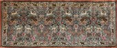 A PERSIAN POLYCHROME SILK WILD