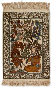 A PERSIAN PRAYER RUGA Persian