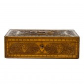 A PERSIAN QAJAR CARVED FRUITWO