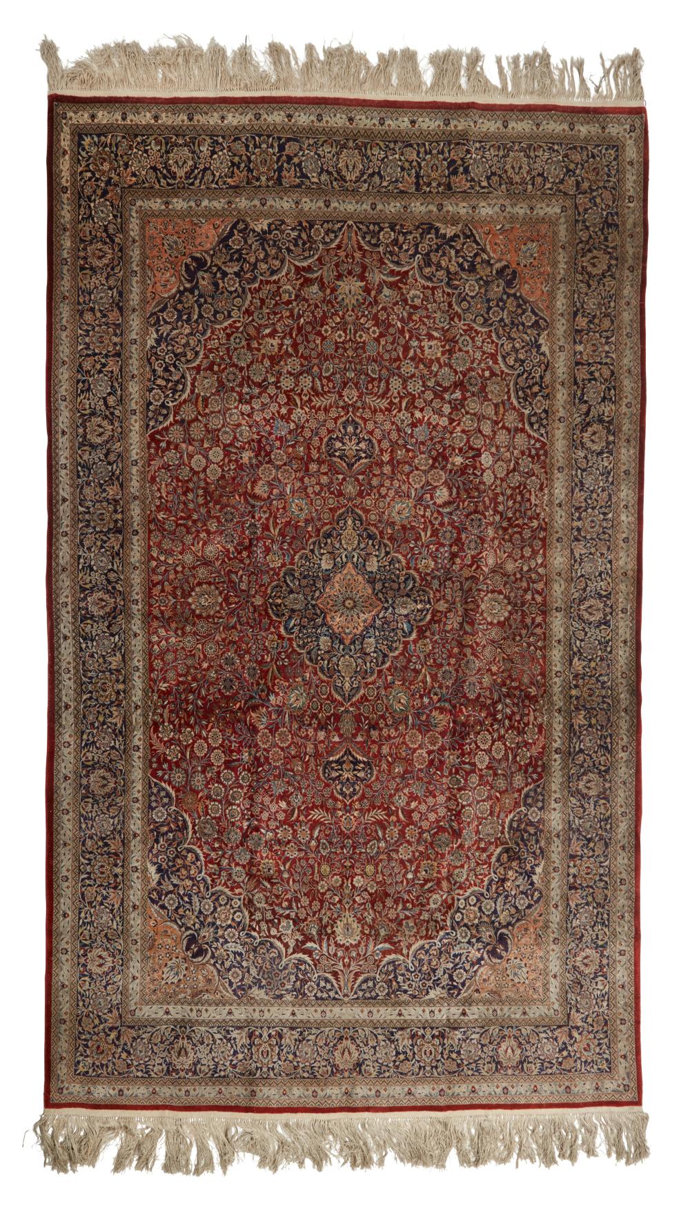 A PERSIAN RUGA Persian rug,  20th